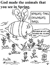 Spring Coloring Pages
